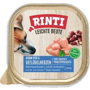 Leichte Beute Huhn + Geflügelherzen 150g