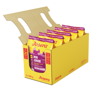 MiniJunior 5x900g **wird zu Mini Junior Duck & Salmon**