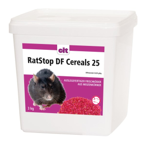 RatStop DF Cereals 25ppm 3kg